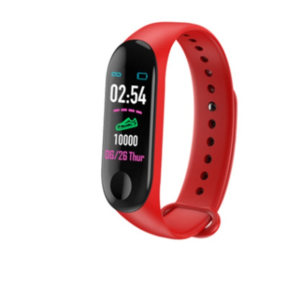Smartes Fitnessarmband mit Puls & Blutdruckmessung