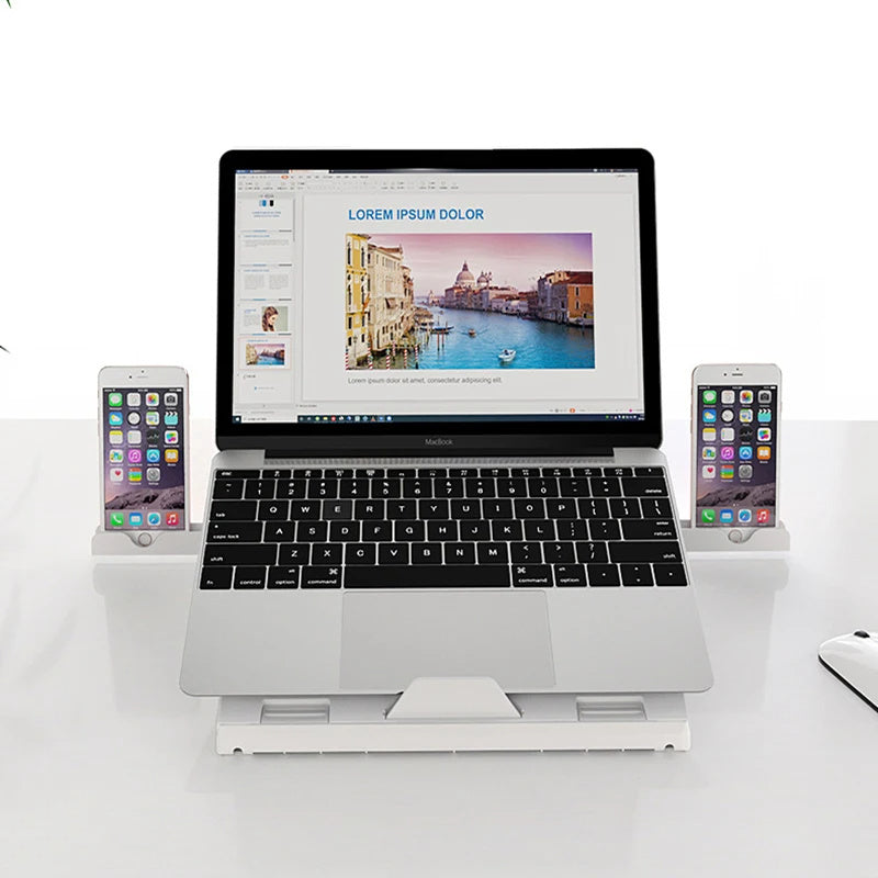 Faltbarer Laptop-Ständer aus Aluminium