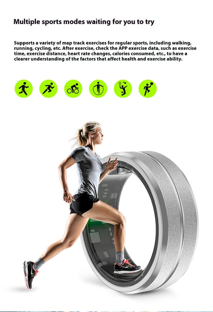 Smart ring for men and women – heart rate and blood oxygen measurement and much more